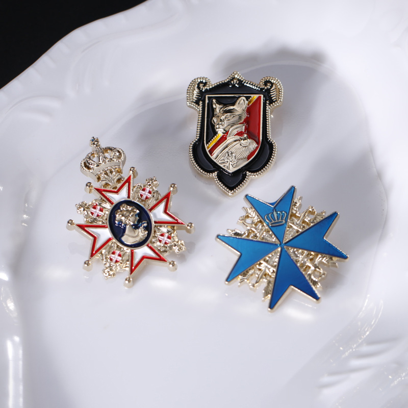 Brooch Pin Gold - Wholesale of New Popular Metal Electroplated