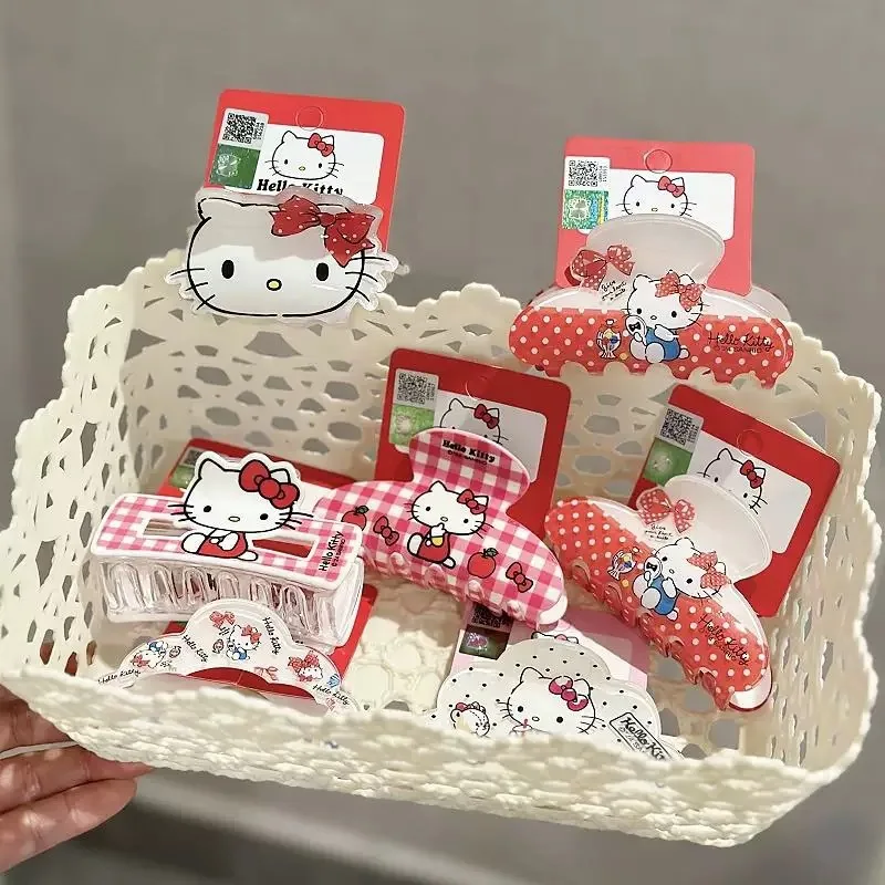 Women'S Accessories List - Anime Hello Kitty Hairpins Hair Claws