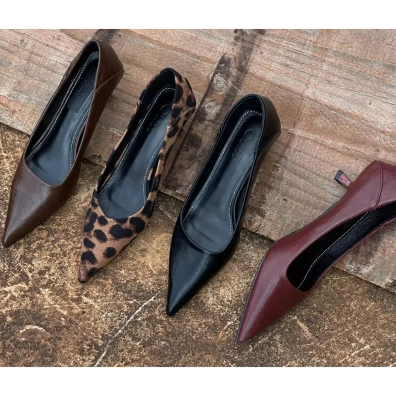 Women'S Shoes And Accessories - 2024 Women Sexy High Heels Burgundy