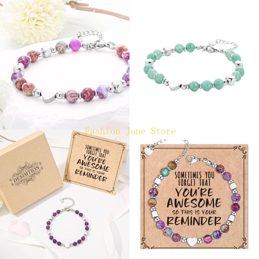 Women Accessories Meaning - N5KA Elegant Natural Stone Bracelet Meaningful