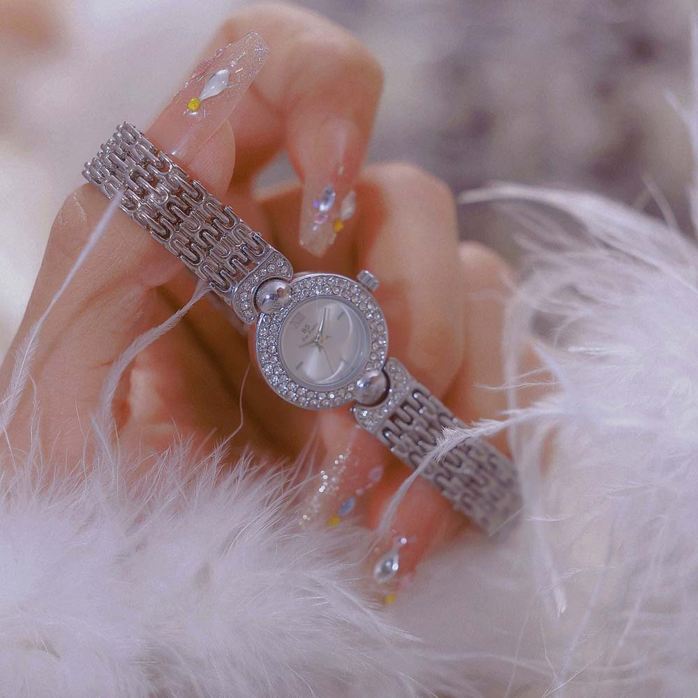 Women'S Accessories To Wear With Watch - BS Minimalist Silver Woman Watch High