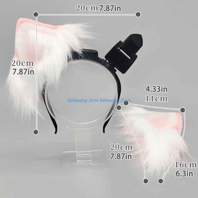 573B Electric Cats Ear Hairban - огляд і ціна Women Accessories Description