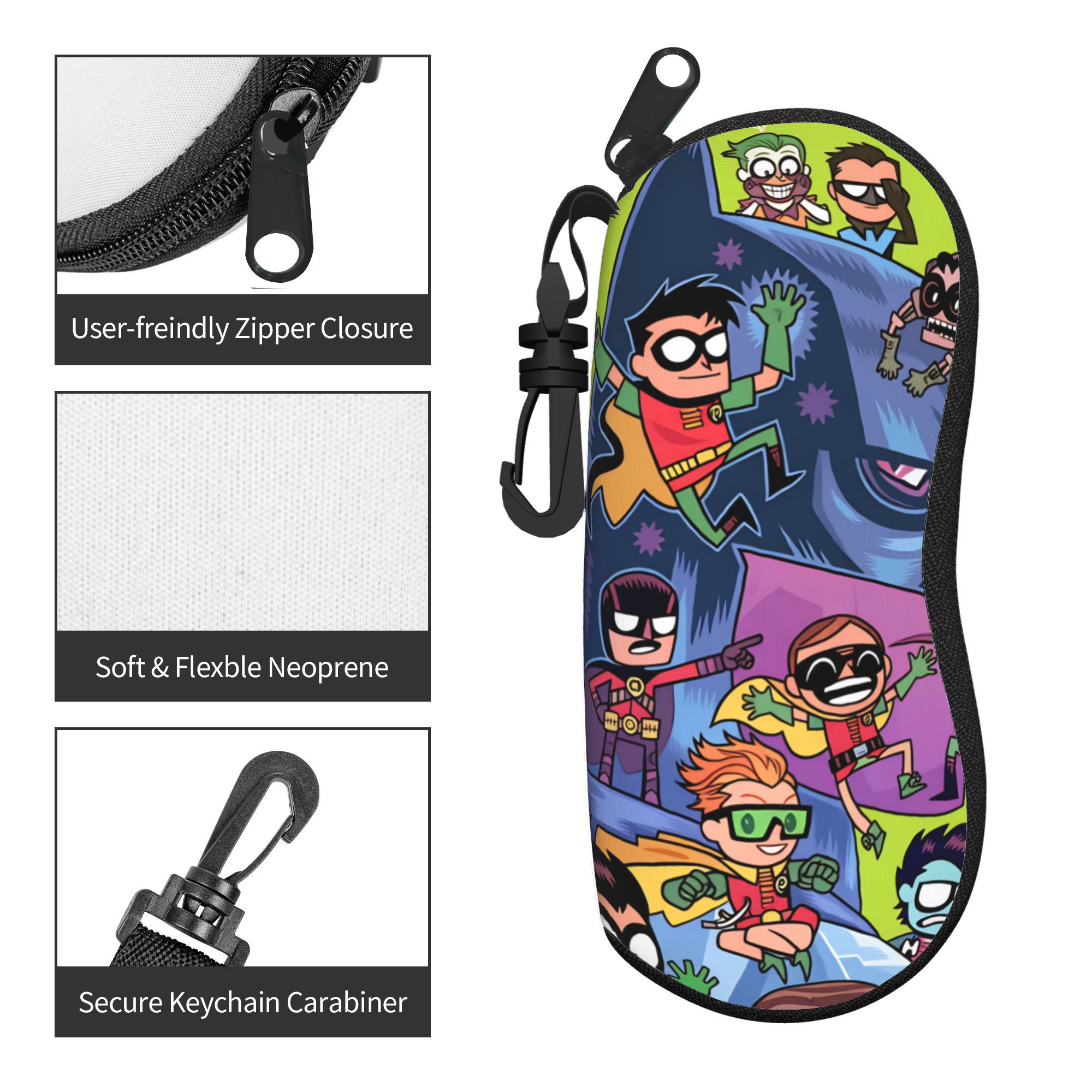 Teens Titans Go  Glasses Case  - огляд і ціна Women'S Accessories Go Outdoors