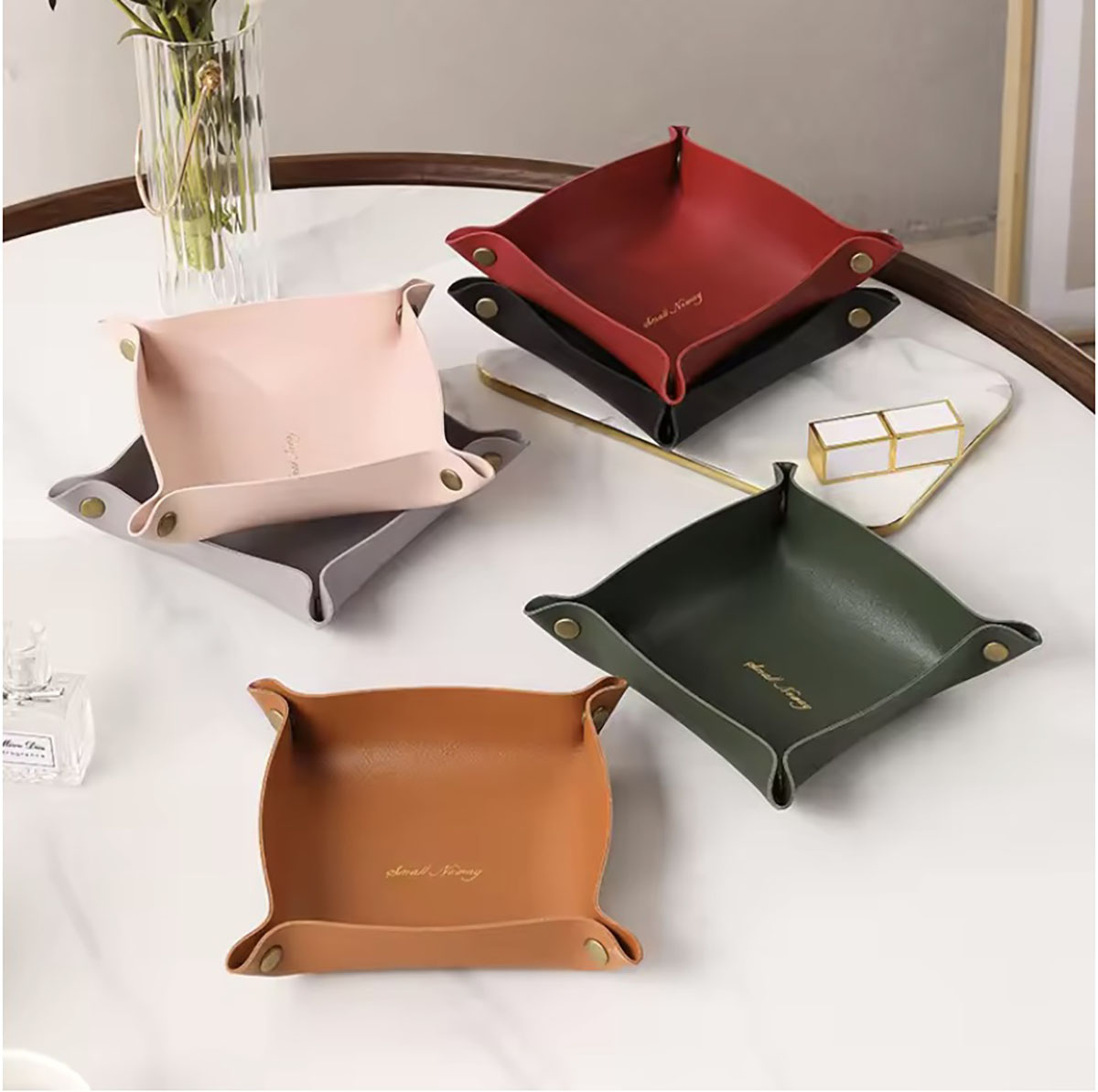 Nordic Style Leather Storage T - огляд і ціна Women Accessories Organizer