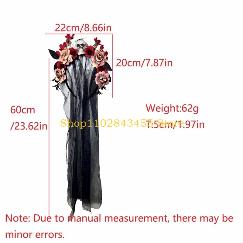 49MC Flower Skull Hairband Hai - огляд і ціна Women Accessories Description