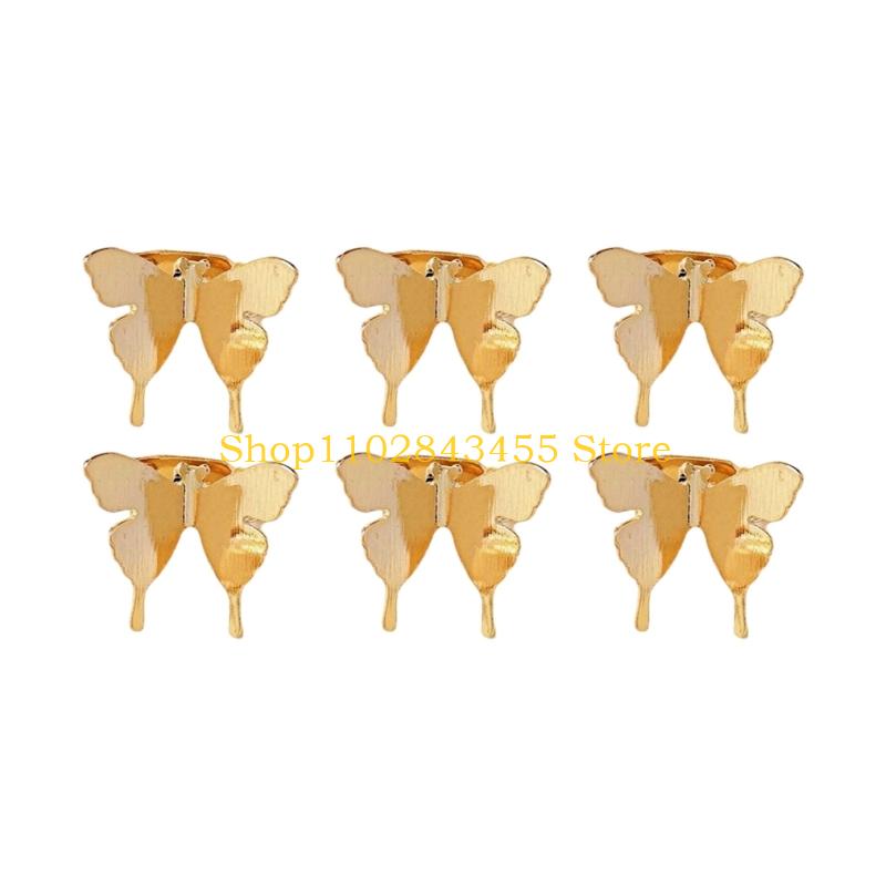49MC 6Pcs Decorative 3D Butter - огляд і ціна Women Accessories Description