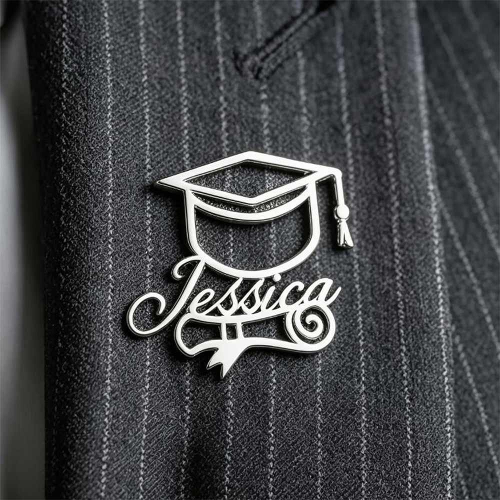Customized Graduation Hat Name - огляд і ціна Brooch Pin Gold