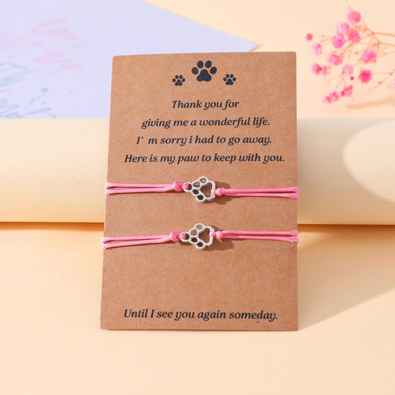 Adjustable Paw Print Couple Br - огляд і ціна Women Accessories Meaning
