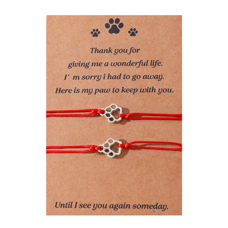 Adjustable Paw Print Couple Br - огляд і ціна Women Accessories Meaning