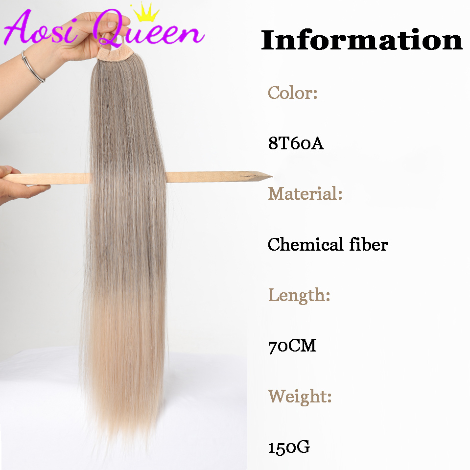 AOSI  Wig Ponytail Female 2024 - огляд і ціна Hair Band Elastic