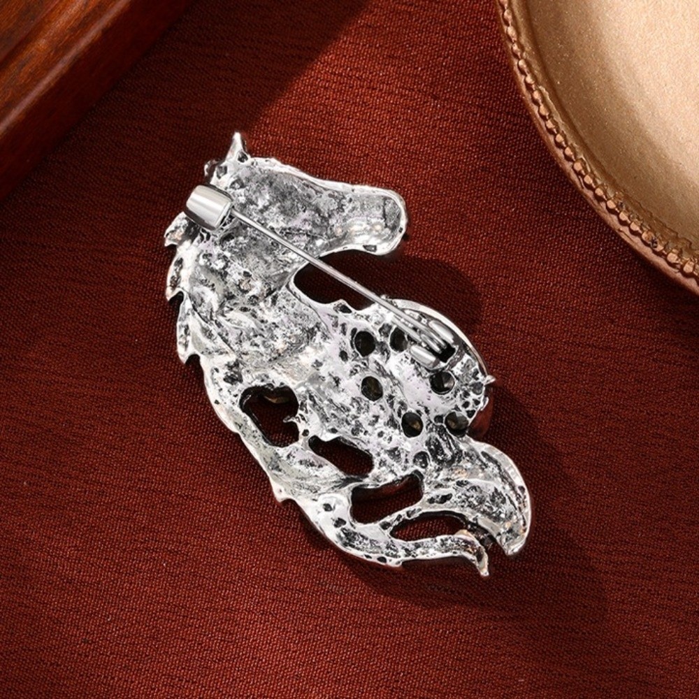 Fashion Jewelry Zodiac Horse H - огляд і ціна Brooch Pin Gold