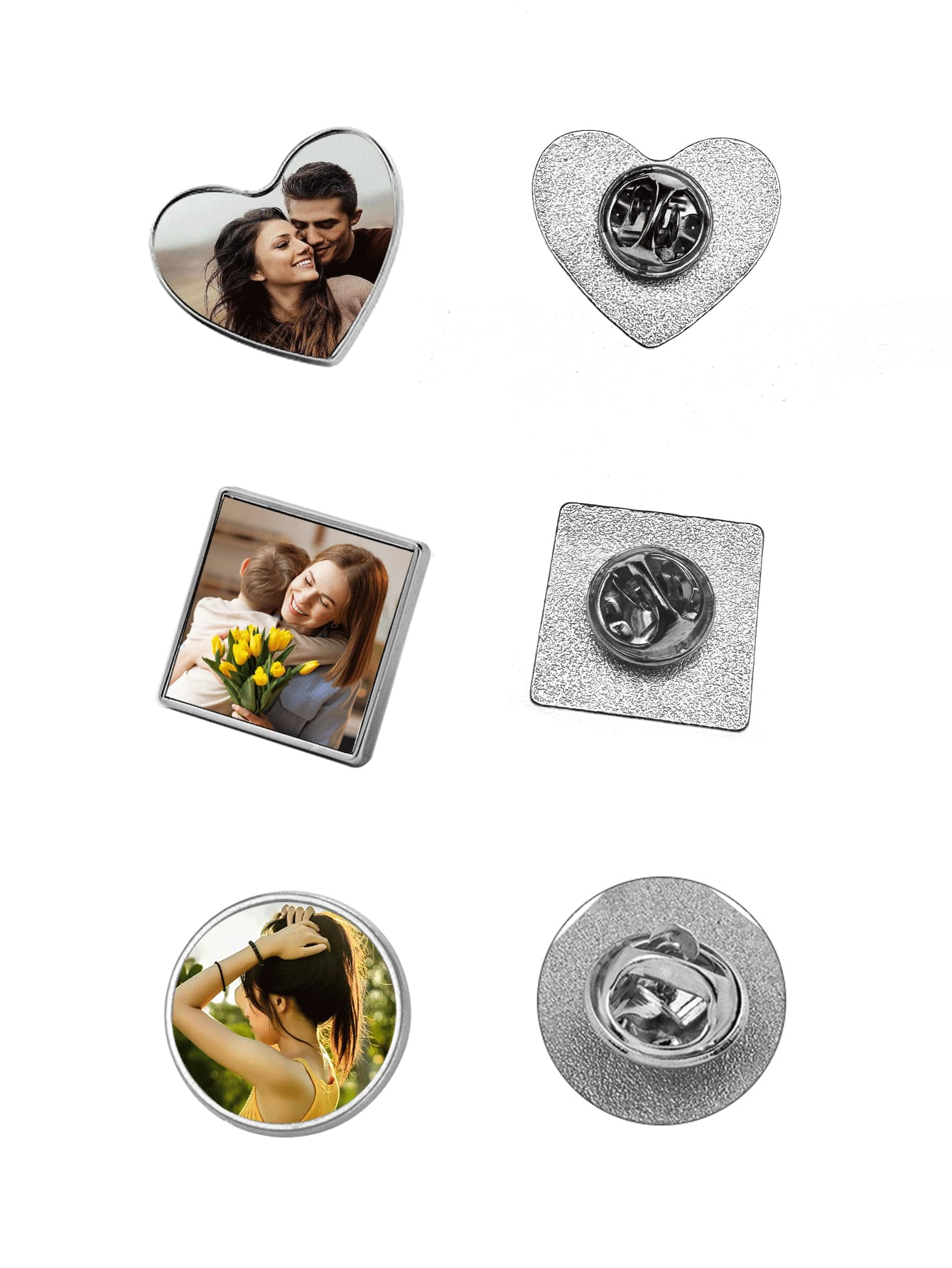 Custom Gold/Silver Metal Brooc - огляд і ціна Brooch Pin Gold