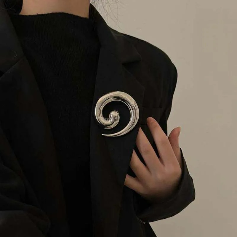 Punk Gold Color Irregular Meta - огляд і ціна Brooch Pin Gold