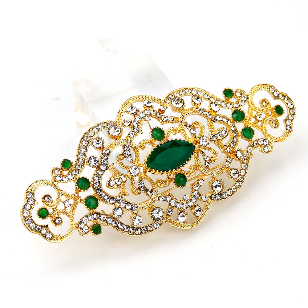 Sunspicems Morocco Crystal Wom - огляд і ціна Brooch Pin Gold