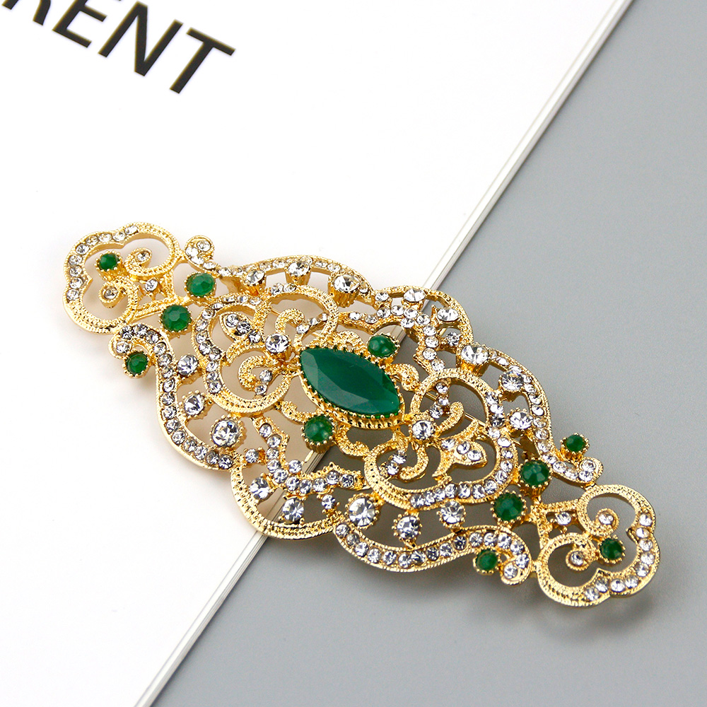 Sunspicems Morocco Crystal Wom - огляд і ціна Brooch Pin Gold