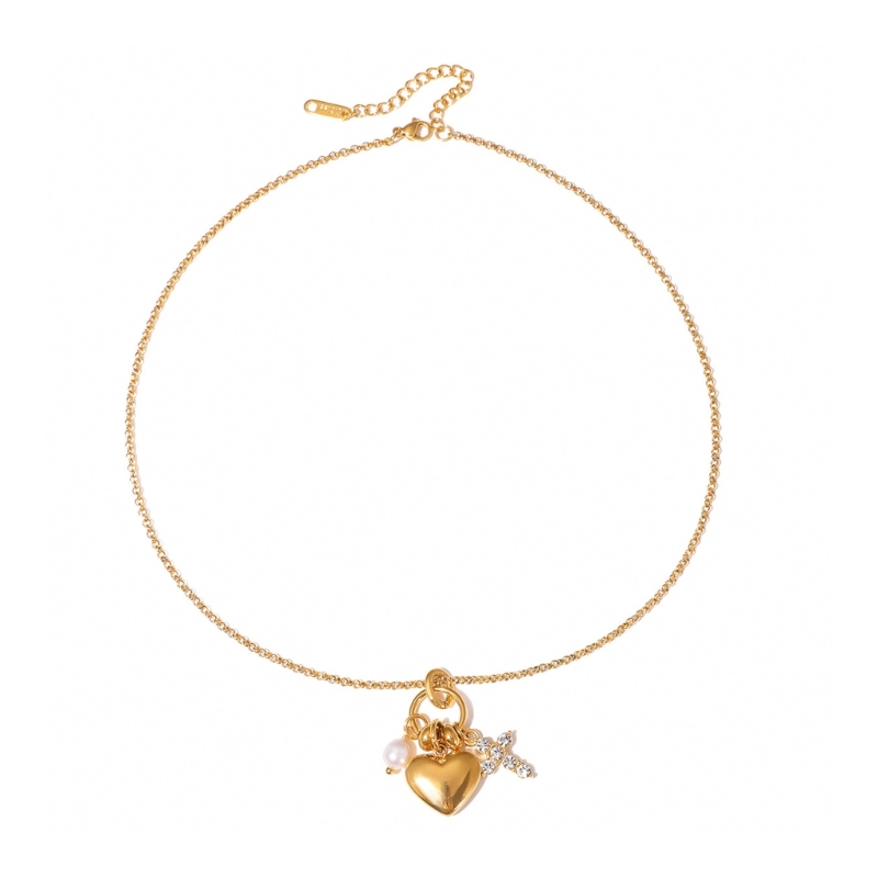 Adjustable Chain Heart Crucifi - огляд і ціна Women Accessories Meaning