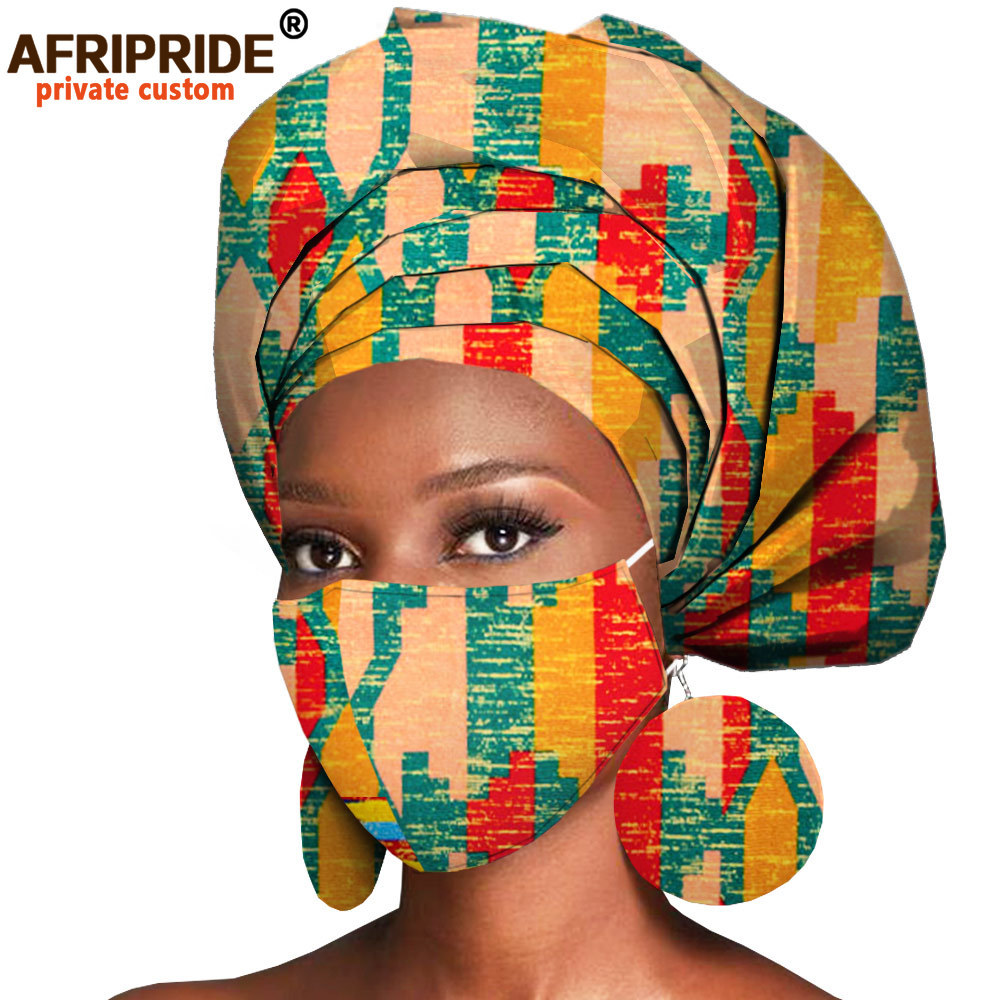 African Headwrap Earrings Hair - огляд і ціна Women'S African Accessories