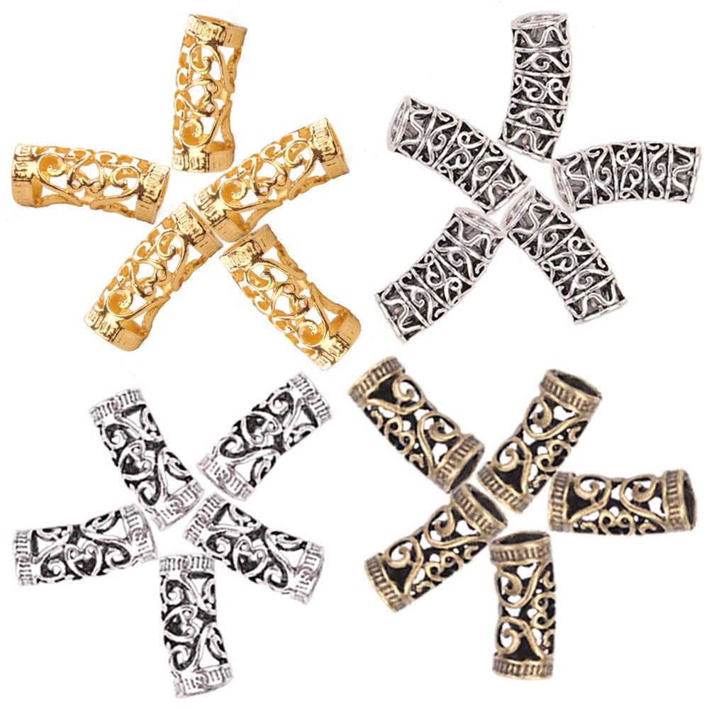 5Pcs/Bag Loc Jewelry for Hair  - огляд і ціна Women'S African Accessories