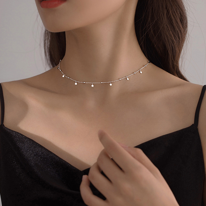XIYANIKE Silver Color  Disc Ta - огляд і ціна Women Accessories Chain