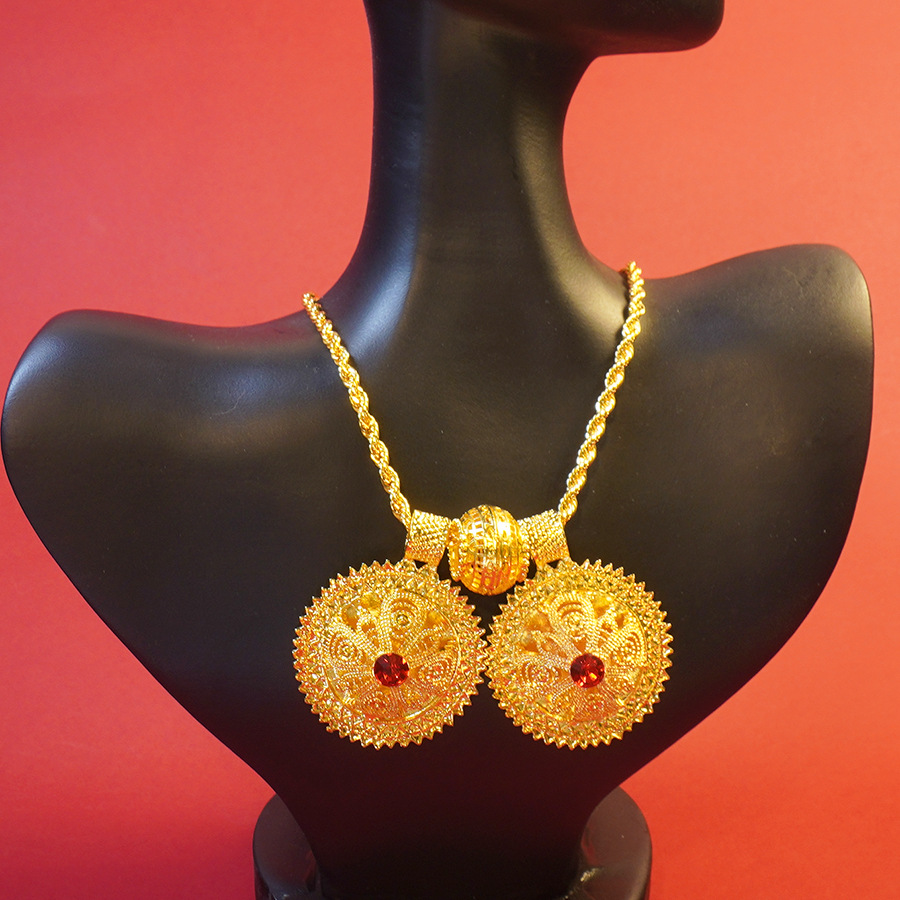 9999 gold fashionable Ethiopia - огляд і ціна Women'S African Accessories