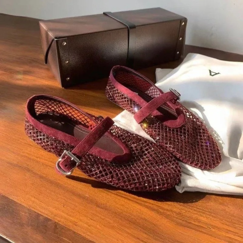Hollow Rhinestone Baotou Sanda - огляд і ціна Women'S Shoes And Accessories