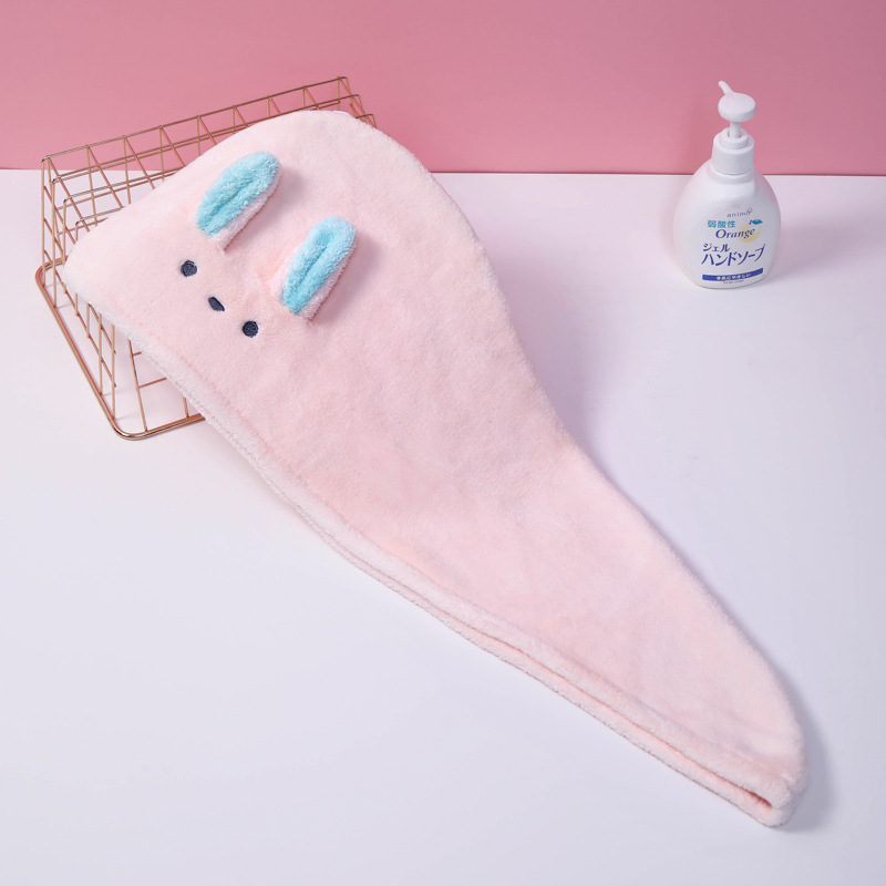 Hair Towel Cartoon Cute Absorb - огляд і ціна Hair Band Elastic