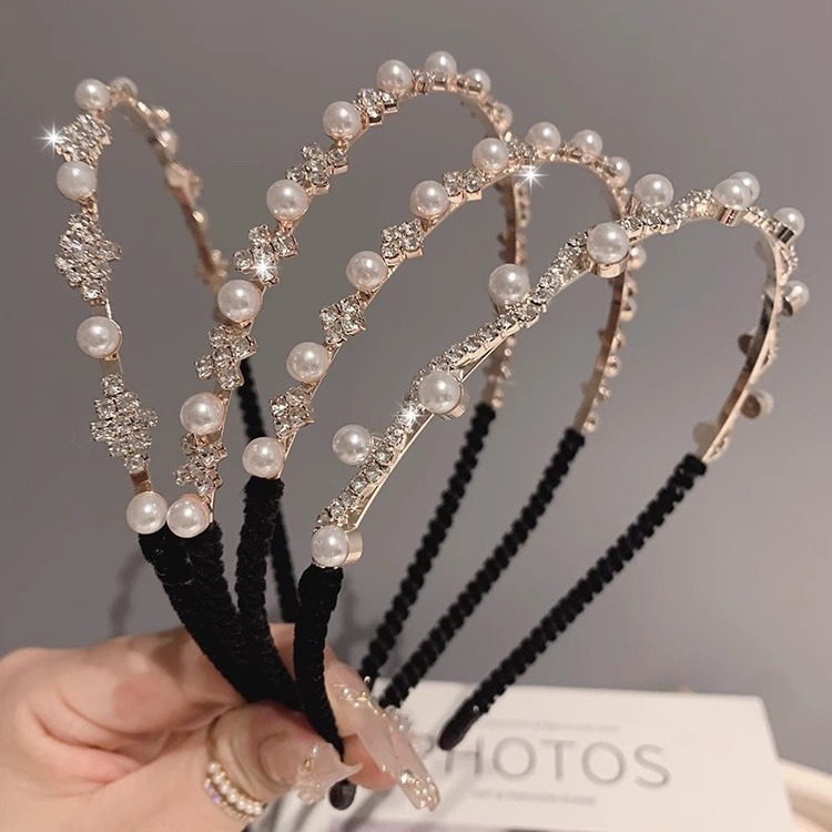 Retro pearl rhinestone fine ed - огляд і ціна Women'S Accessories Go Outdoors