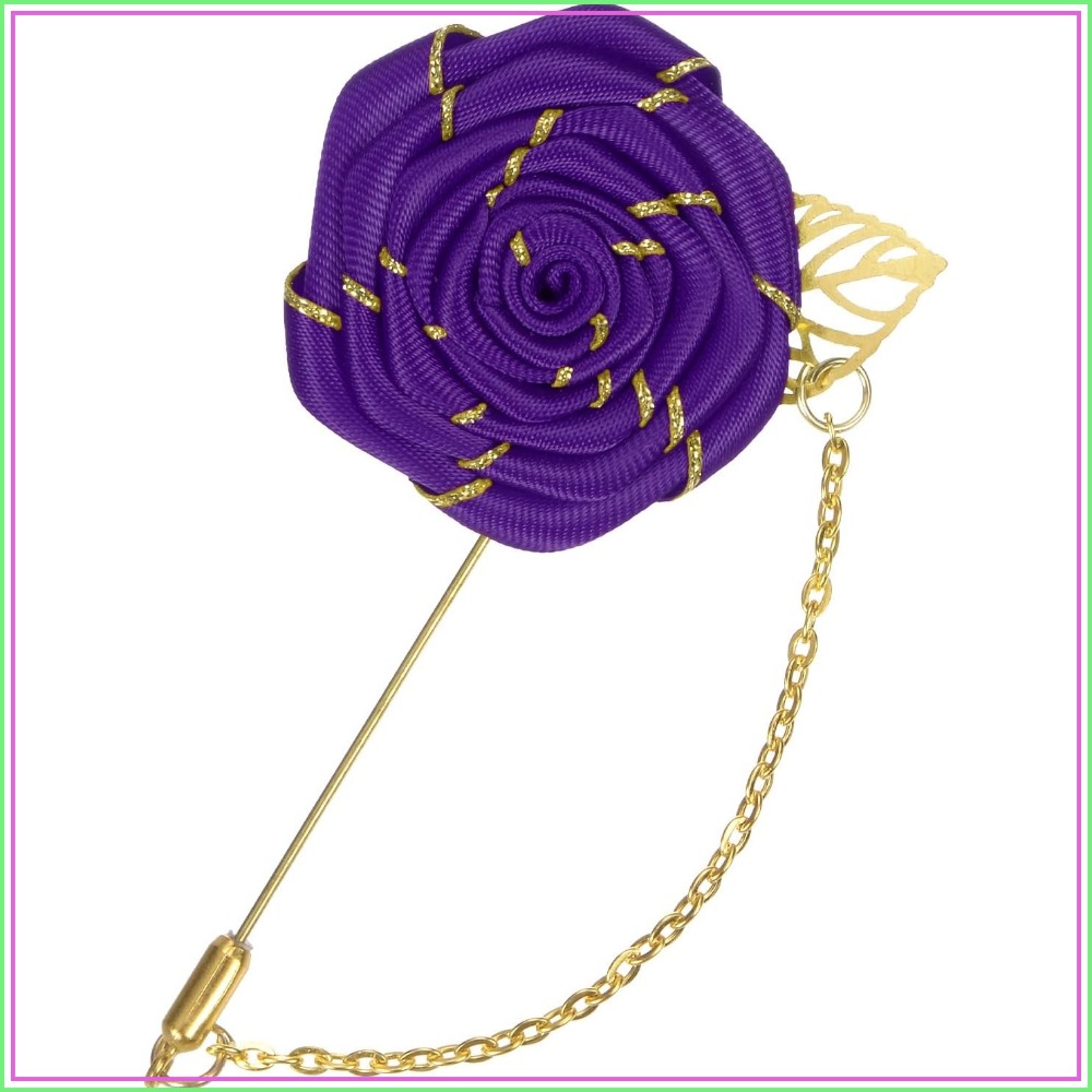 Rose Brooch Pin Cloth Rose Flo - огляд і ціна Brooch Pin Gold