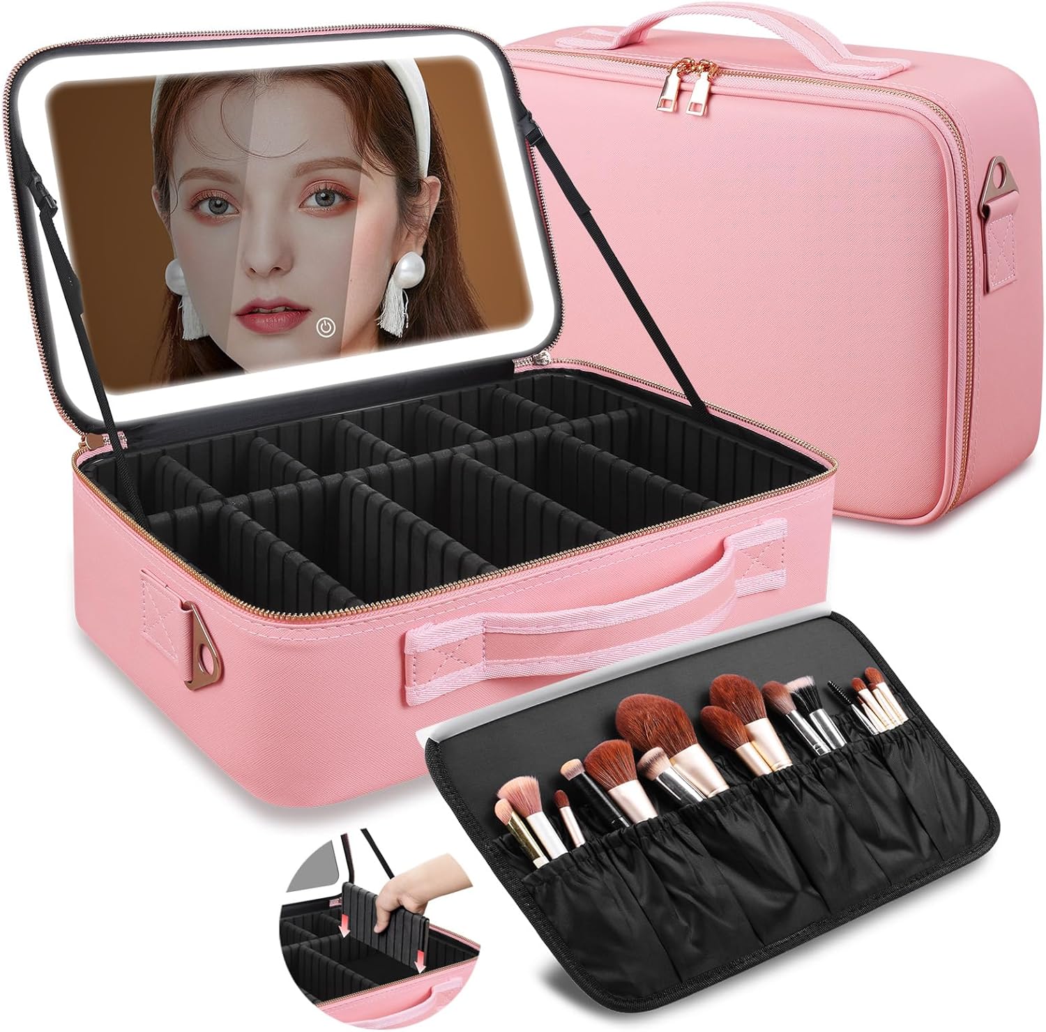 Large Capacity Makeup Bag 15'' - огляд і ціна Women Accessories Organizer