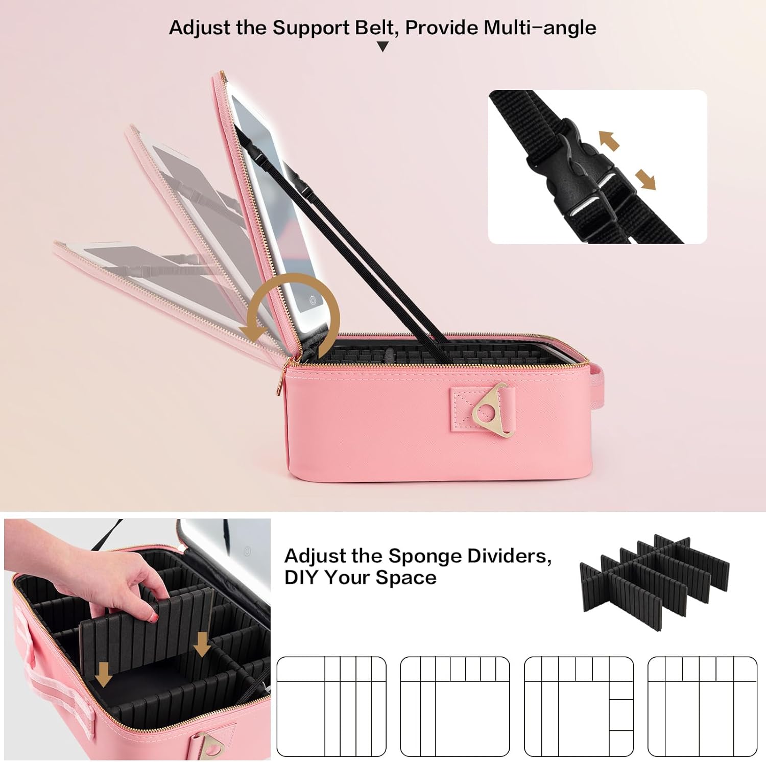 Large Capacity Makeup Bag 15'' - огляд і ціна Women Accessories Organizer
